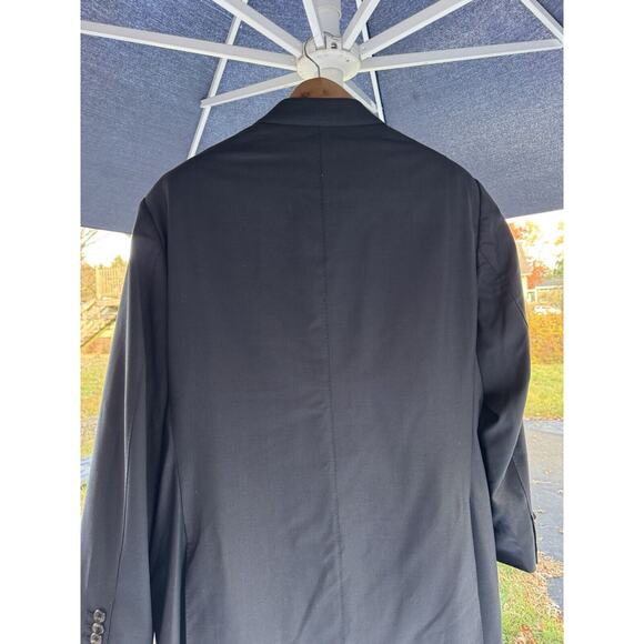 Tom Ford Navy Blue Suit Jacket Tailored To Size 58/47 Chest US - Picture 9 of 10